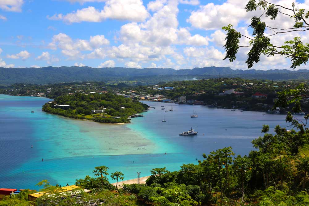 Overlooking Port Vila, capital of Vanuatu. Photo: RFA