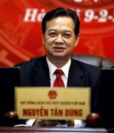 Thủ Tướng Nguyễn Tấn Dũng. AFP photo.