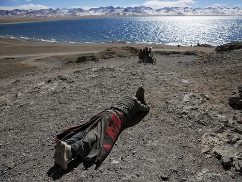 བོད་ཀྱི་མཚོ་རྣམས་རྒྱས་ནས་འཕྱུར་བཞིན་ཡོད་པ།