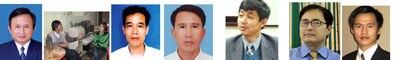 Một số khuôn mặt dân chủ còn bị giam cầm- Photo by Working Group on Arbitrary Detention