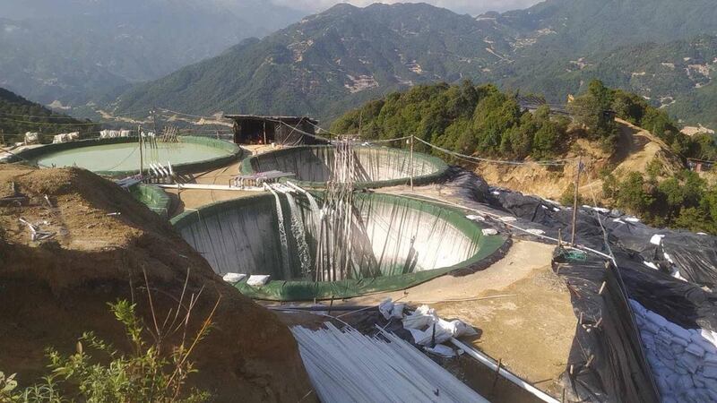 ချီဖွေမြို့နယ်ရှိ မြေရှားသတ္တုတူးဖော်နေသည့် နေရာတစ်နေရာအား ၂၀၂၄ ခုနှစ်၊ ဇွန်လ ၁၀ ရက်နေ့က တွေ့ရစဥ်။ ( Citizen Photo)