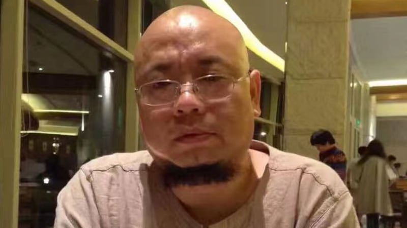 被重判八年的中国维权人士吴淦(维权人士提供)