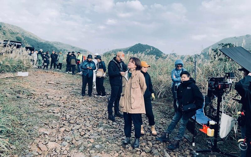 《零日攻击ZERO DAY》17分钟前导片拍摄实况。(罗景壬导演提供)